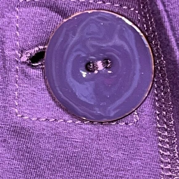 NWT Habitat 28913 One-Button Shawl Jacket Plum Sz XXL/XXL Host pick - Picture 7 of 9